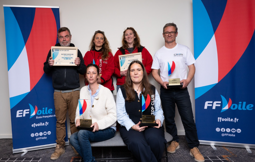 CVAN Top club FFVoile : un prix pour son engagement voile inclusive